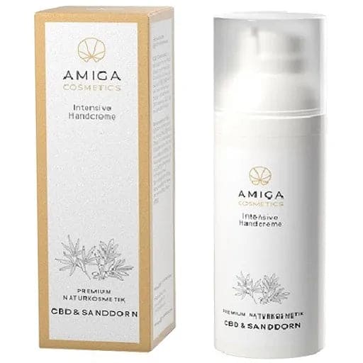 AMIGA Cosmetics intensive hand cream CBD&Sea Buckthorn - UKDorf 