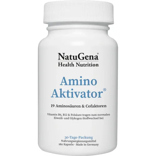 AMINO ACTIVATOR Amino Acids+Vit.B6+B9+B12 vegan - UKDorf 