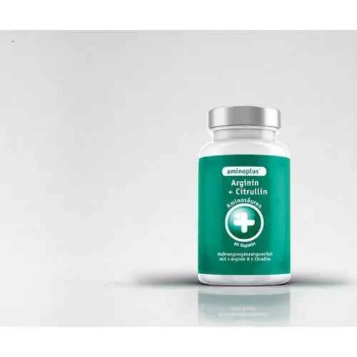 AMINOPLUS Arginine+Citrulline Capsules 60 count