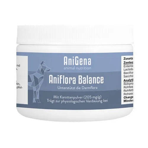 ANIFLORA Balance Psyllium Husk + Fiber Supplement for Dogs 60 g