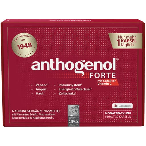 ANTHOGENOL forte Masquelier Original OPC capsules - UKDorf 