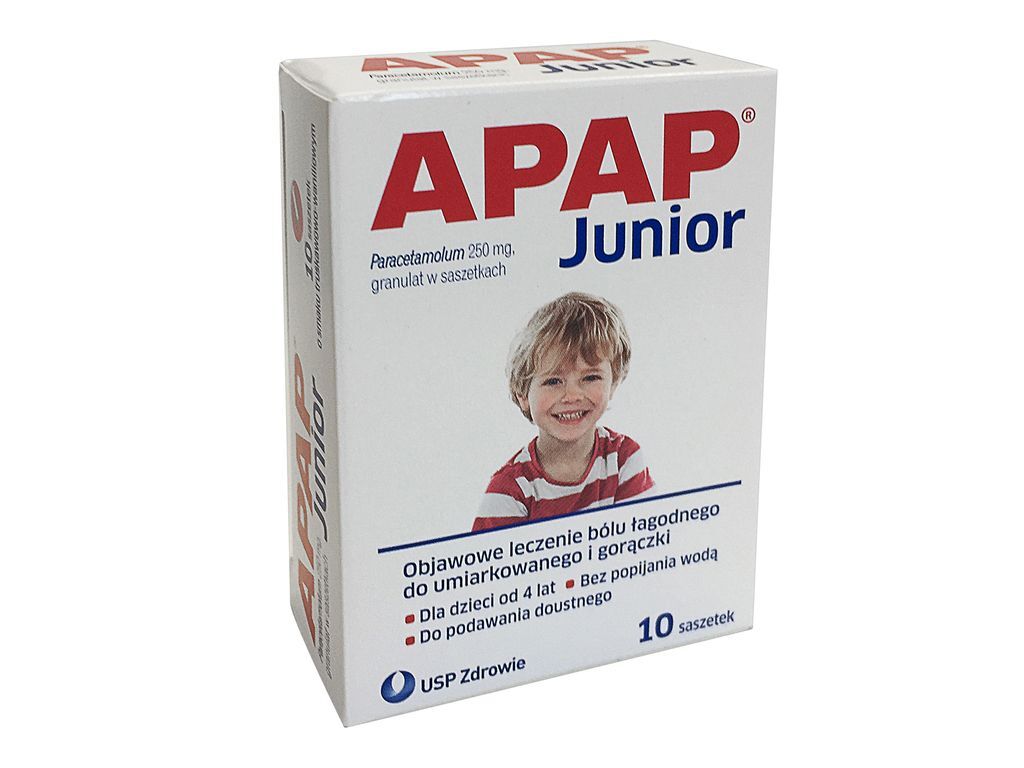 APAP Junior, for children over 4 years of age