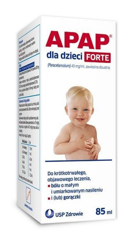 APAP for children Forte 85ml oral suspension