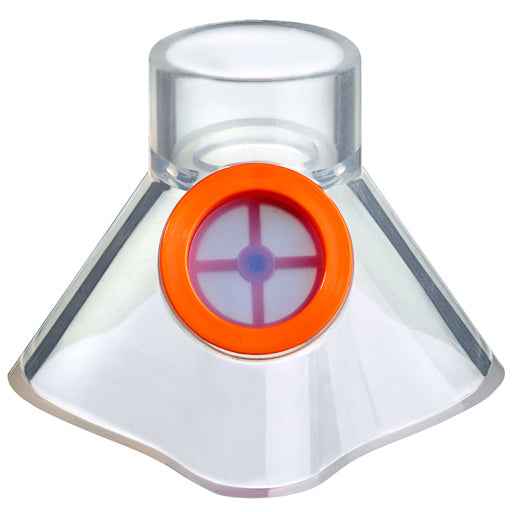 APONORM inhaler silicone mask size S orange