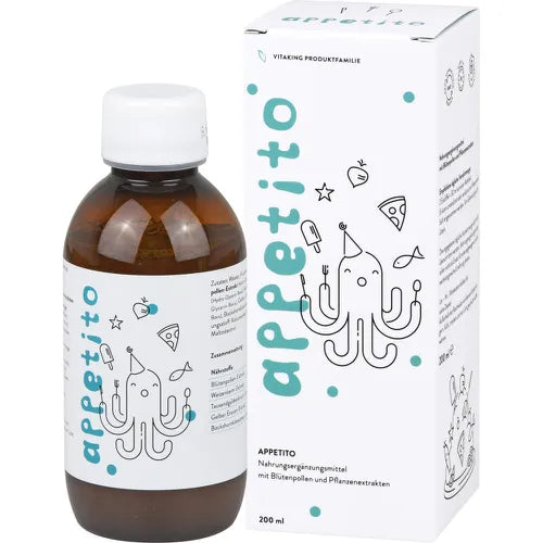 APPETITO syrup, flower pollen and plant extracts - UKDorf 