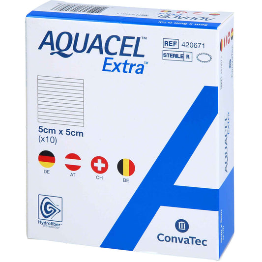 AQUACEL Extra 5x5 cm dressing