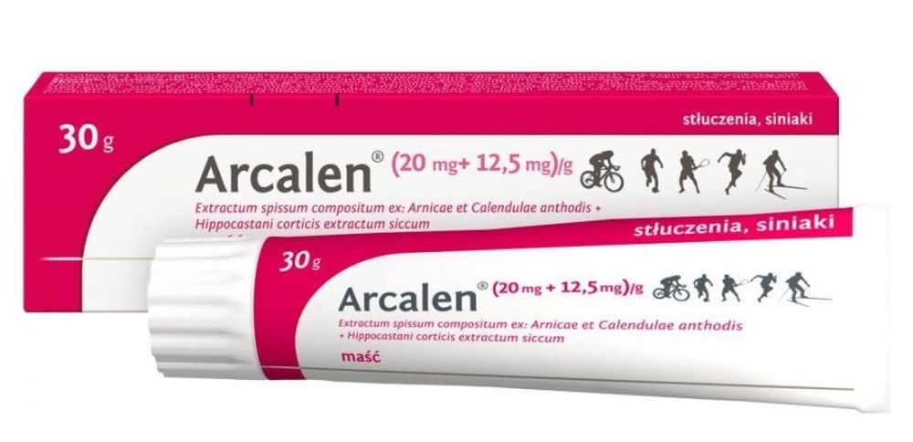 ARCALEN ointment, hematoma, bruises