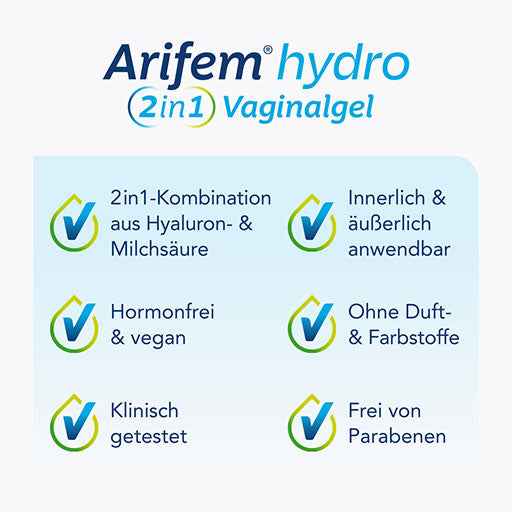 ARIFEM hydro 2-in-1 vaginal gel