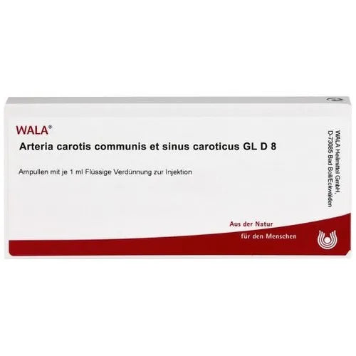 ARTERIA CAROTIS COMMUNIS et sin.carot.GL D 8 Amp. 10X1 ml