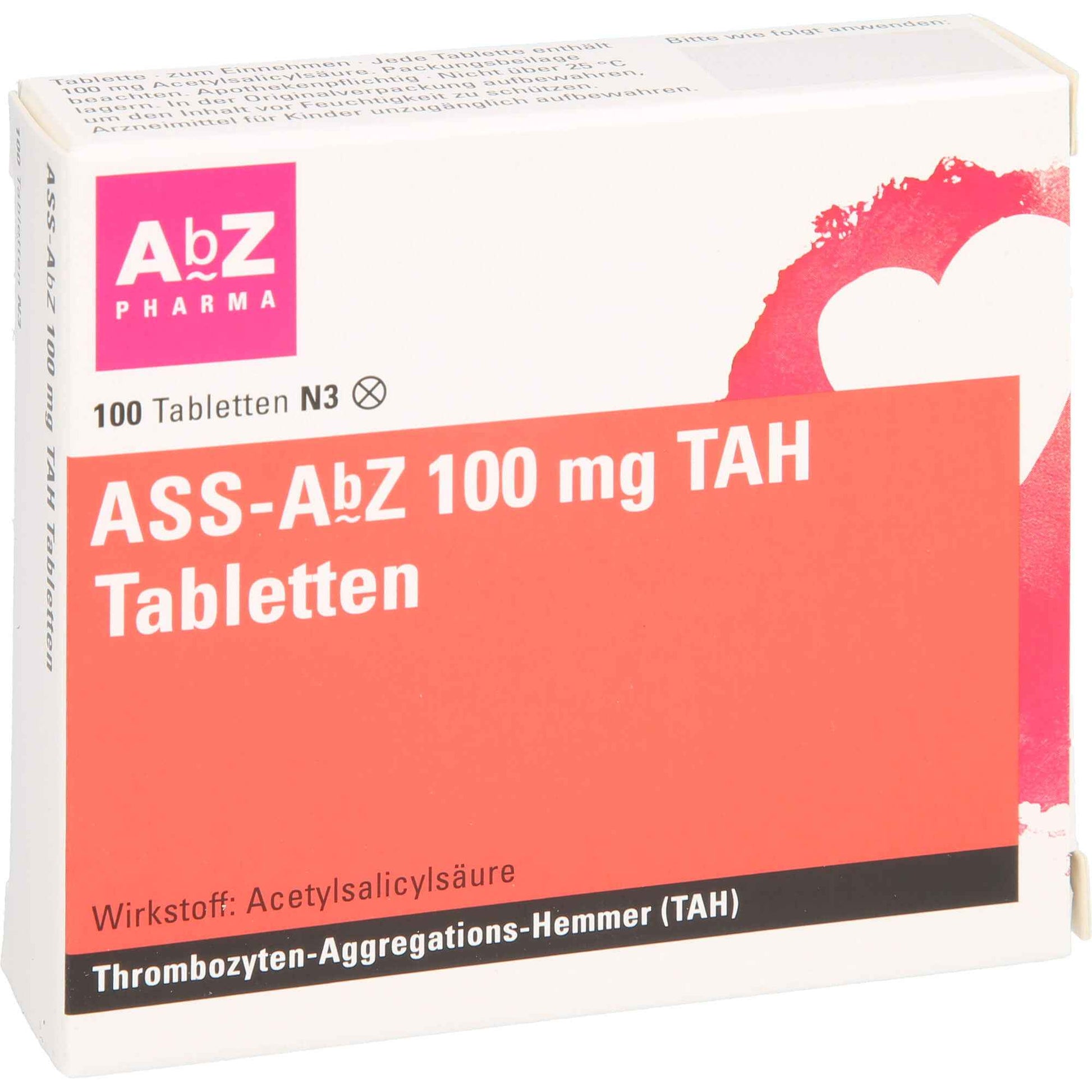 ASS AbZ 100 mg TAH tablets