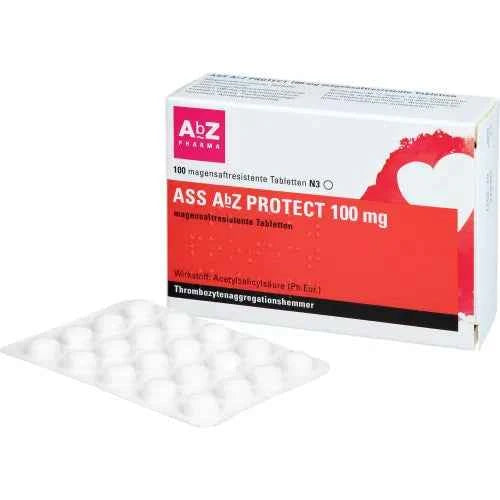 ASS AbZ PROTECT 100 mg gastric juice resistant tablet