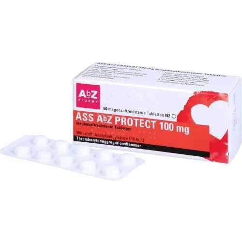 ASS AbZ PROTECT 100 mg gastric juice resistant tablet