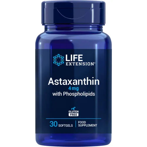 ASTAXANTHIN 4 mg with phospholipids soft capsules 30 capsules