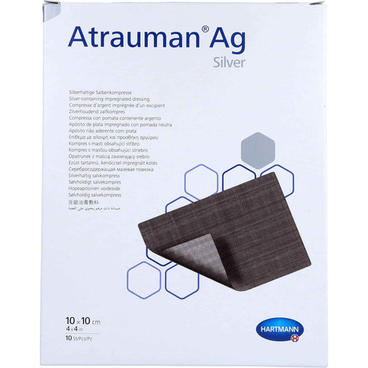 ATRAUMAN Ag 10x10 cm sterile compresses