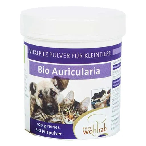 AURICULARIA ORGANIC medicinal mushroom powder for animals - UKDorf 
