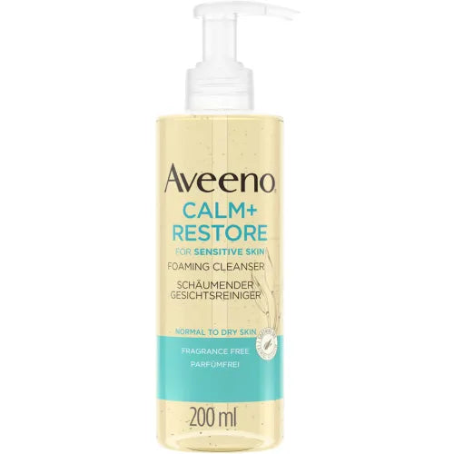 AVEENO Calm+ Restore Foaming Facial Cleanser 200 ml