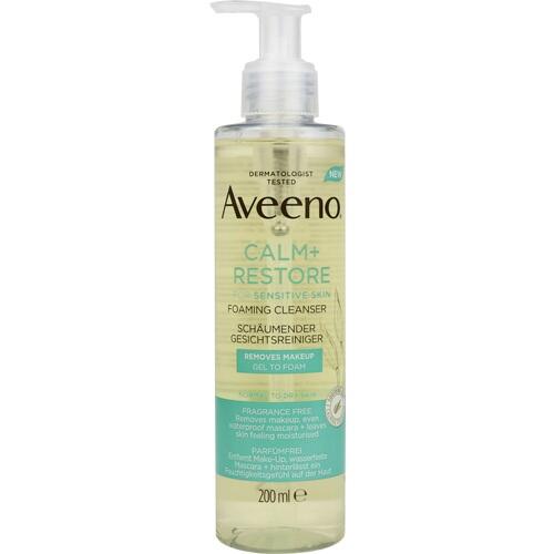 AVEENO Calm+ Restore Foaming Facial Cleanser 200 ml