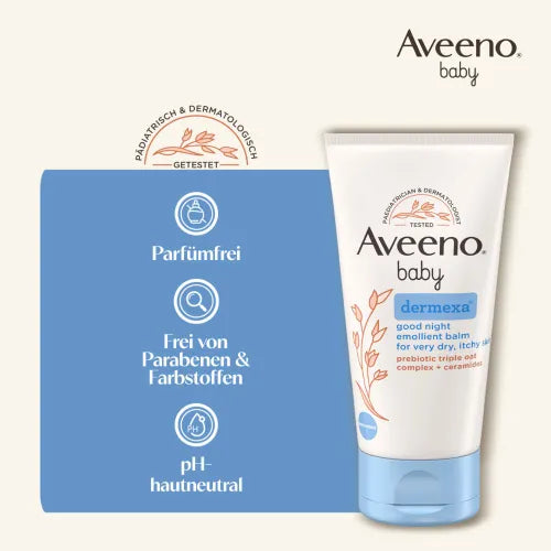 AVEENO baby Dermexa Good Night Emollients Balm 75 ml