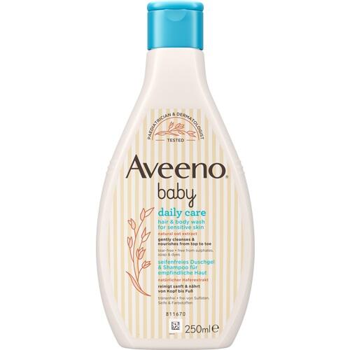 AVEENO baby daily care soap-free shower gel & shampoo 250 ml