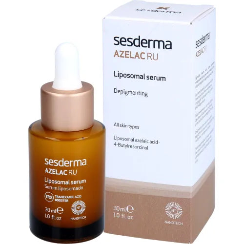 Intensive depigmenting serum – Reduces and prevents dark spots AZELAC RU liposome serum 30 ml