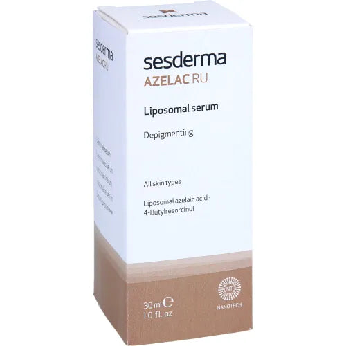 Intensive depigmenting serum – Reduces and prevents dark spots AZELAC RU liposome serum 30 ml
