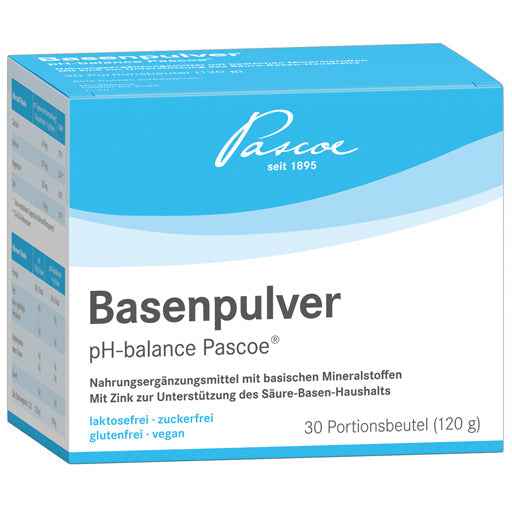Acid-base balance, Base powder pH balance Pascoe