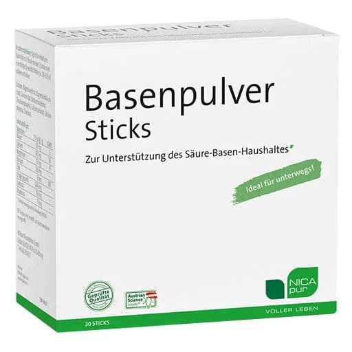 Acid base balance, disorders of acid - base balance, Base Powder Sticks - UKDorf 