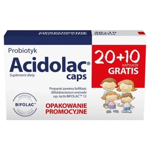 Acidolac Caps x 30 capsules - UKDorf
