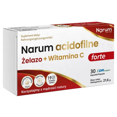 Acidophilic iron + vitamin C 600 mg - UKDorf 