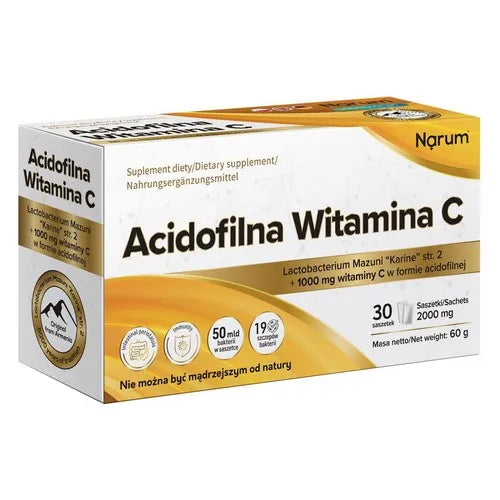 Acidophilic vitamin C 1000 mg - UKDorf 