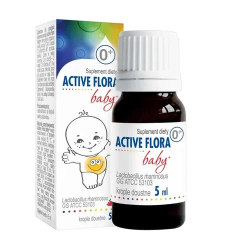 Active Flora Baby+ drops 5ml - UKDorf 