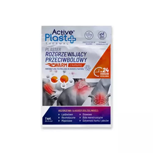 ActivePlast Pain Relief Warming Patch with Turmeric - UKDorf 