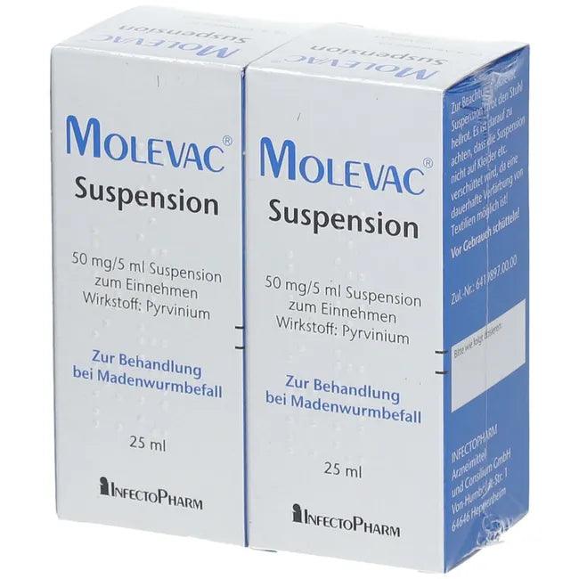 Against pinworms, MOLEVAC suspension - UKDorf 