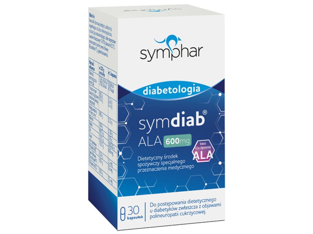 Alpha lipoic acid | Symdiab ALA 600mg x 30