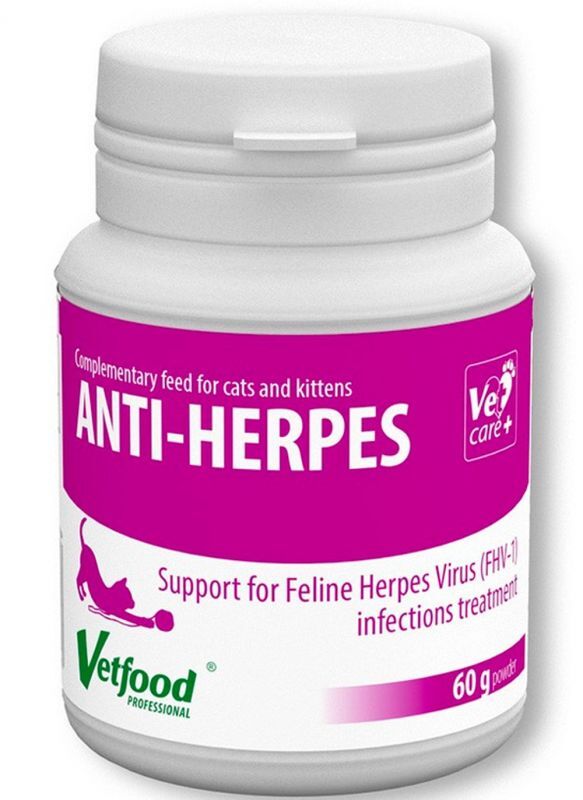 Anti-Herpes L-lysine for immunity for cats - UKDorf 