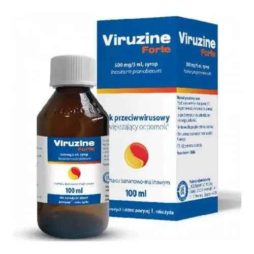 Antiviral drugs, inosine pranobex hpv, Viruzine Forte syrup 100ml