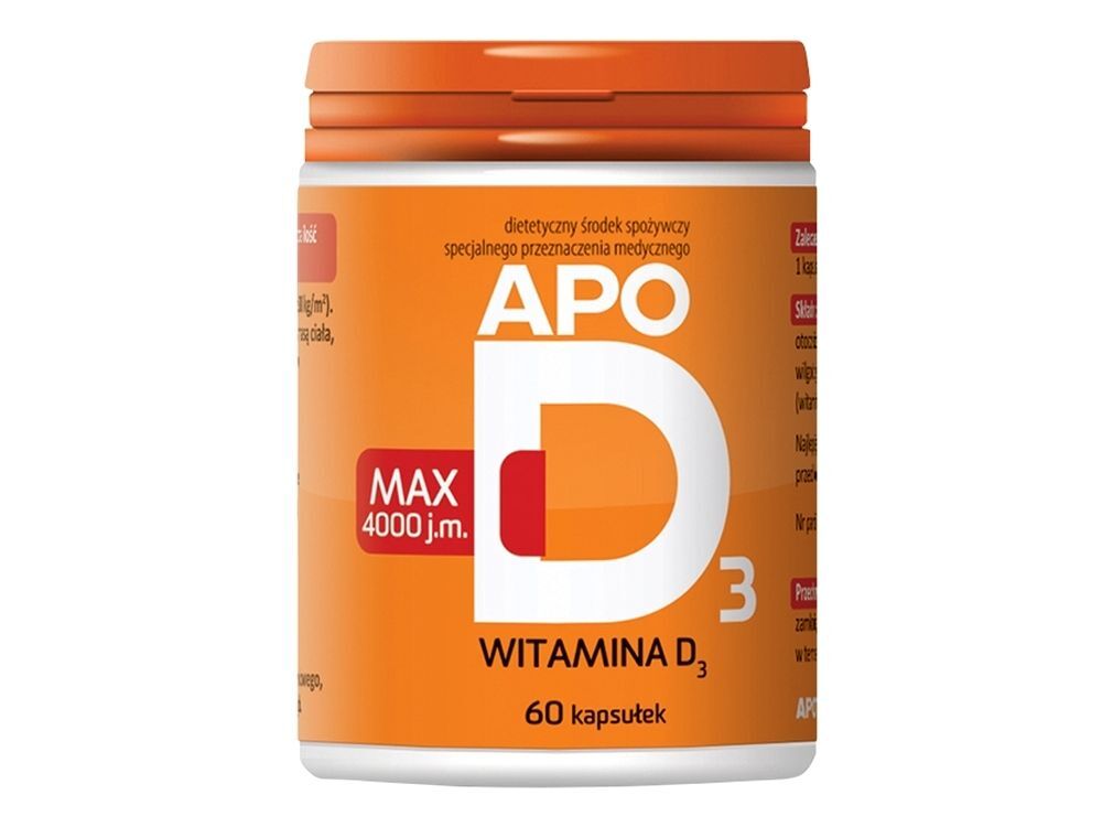 ApoD3 Max 4000j.m. x 60, vitamin D3