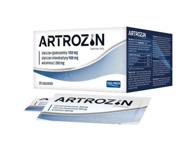 Artrozin, glucosamine sulphate (2KCl sulfate) (from crustaceans), chondroitin sulphate