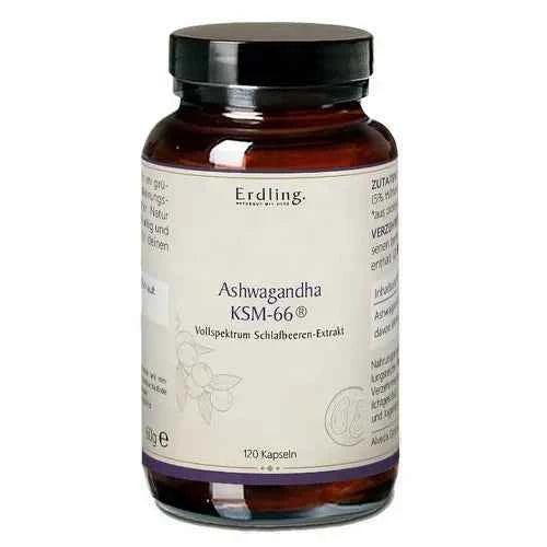 Ashwaganda KSM-66 organic vegan 120 pcs