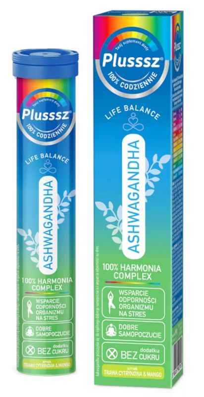 Ashwagandha 100% Harmonia Complex 24 effervescent tablets