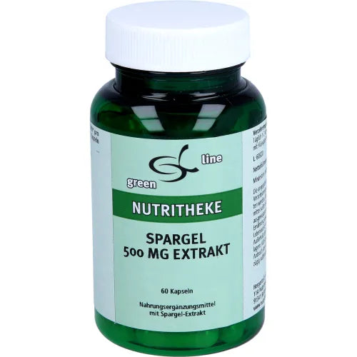 Asparagus 500 mg extract capsules, 60 count