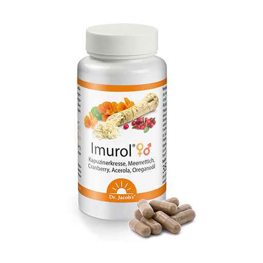 Nasturtium, oregano oil and horseradish, IMUROL Dr. Jacob's Capsules