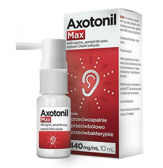 Axotonil MAX ear spray
