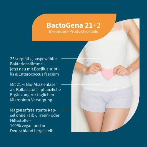 BACTOGENA 21+2 Bacterial Cultures Vegan Capsules 90 Count - 2