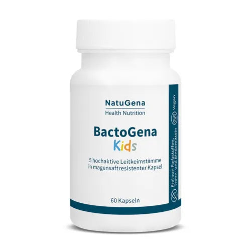 BACTOGENA Kids 7.5 billion CFU + 5 bacterial strains Capsules, 60 capsules - 9