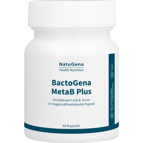 BACTOGENA MetaB Plus 25 billion CFU intestinal bacteria capsules, 60 capsules