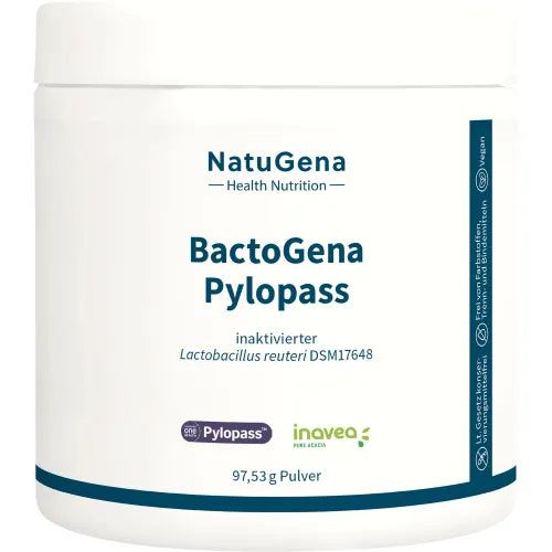 BACTOGENA Pylopass Intestinal Bacteria + Vitamin B12 Powder 90 g - 2