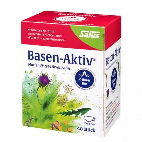 BASEN AKTIV Tea No.2 Marind.-Dandelion Organic Salus