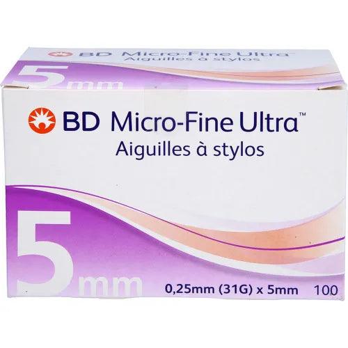 BD MICRO-FINE ULTRA Pen Needles 0.25x5mm 31G - UKDorf 