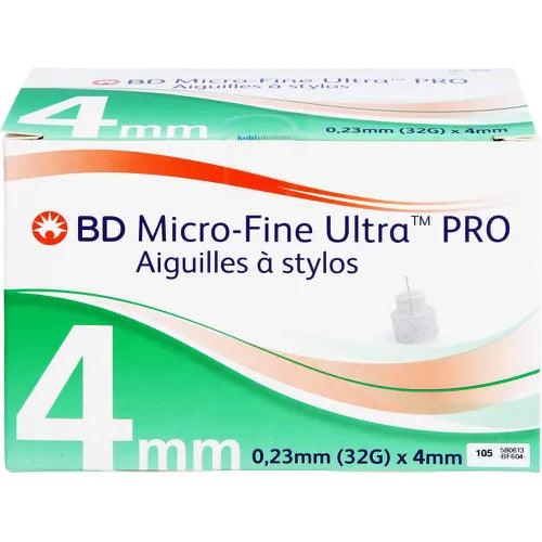BD MICRO-FINE ULTRA Pro Pen Needles 0.23x4mm 32G - UKDorf 